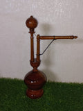 HAND MADE WOODEN HOOKA 8X14 INCHES