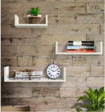 U Shelves - Contemporary Wall-Mounted Storage (WS101)