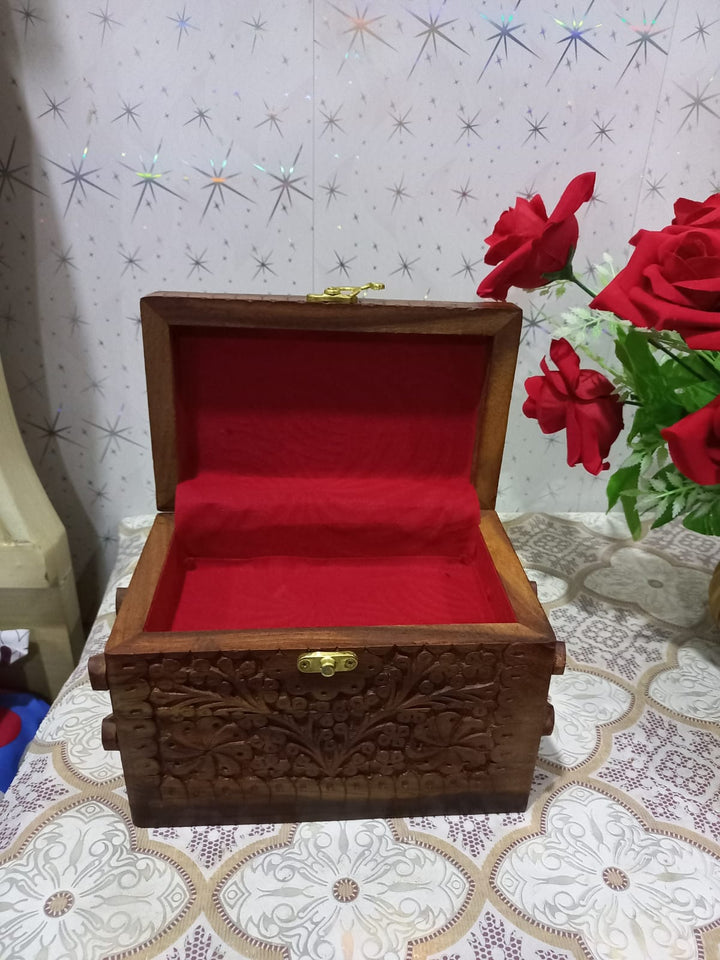 Beautiful Carving Jewelry Box 3 Portion