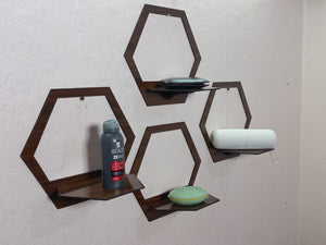 Wall Floating Shelves - Decorative Wall-Mounted Display (WS127)