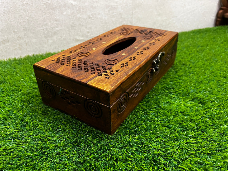 Tissue Box With Lock TBOX04