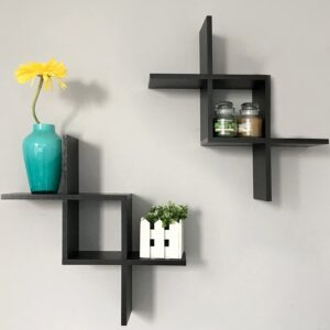 Toffee Shelf - Two Piece Rustic Wall-Mounted Display (WS106)