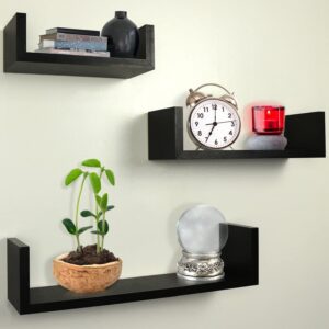 U Shelves - Contemporary Wall-Mounted Storage (WS101)