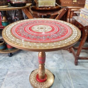 Lacquer Art Corner Table Naqshi ART VIp